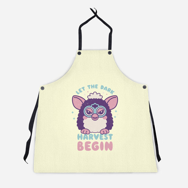 Let The Dark Harvest Begin-Unisex-Kitchen-Apron-Nemons
