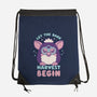 Let The Dark Harvest Begin-None-Drawstring-Bag-Nemons
