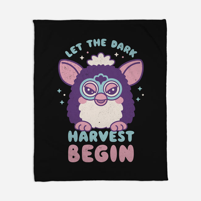 Let The Dark Harvest Begin-None-Fleece-Blanket-Nemons