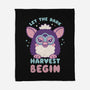 Let The Dark Harvest Begin-None-Fleece-Blanket-Nemons