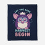 Let The Dark Harvest Begin-None-Fleece-Blanket-Nemons