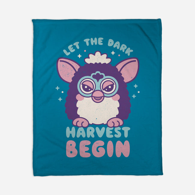 Let The Dark Harvest Begin-None-Fleece-Blanket-Nemons