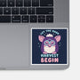 Let The Dark Harvest Begin-None-Glossy-Sticker-Nemons