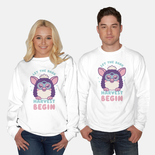 Let The Dark Harvest Begin-Unisex-Crew Neck-Sweatshirt-Nemons