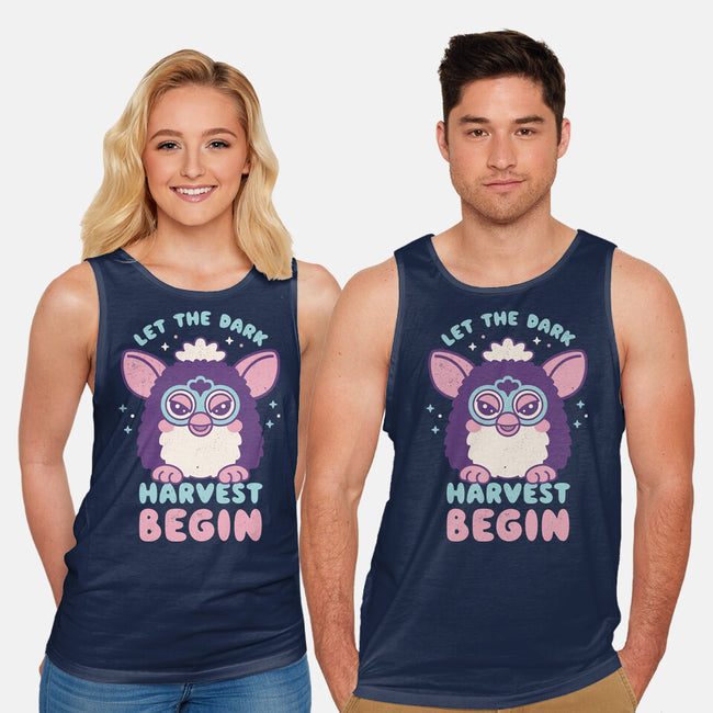 Let The Dark Harvest Begin-Unisex-Basic-Tank-Nemons