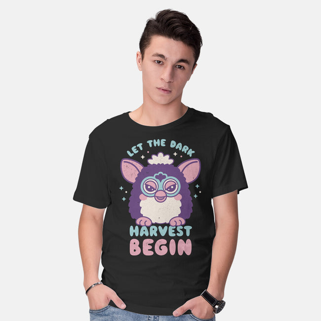 Let The Dark Harvest Begin-Mens-Basic-Tee-Nemons