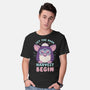 Let The Dark Harvest Begin-Mens-Basic-Tee-Nemons