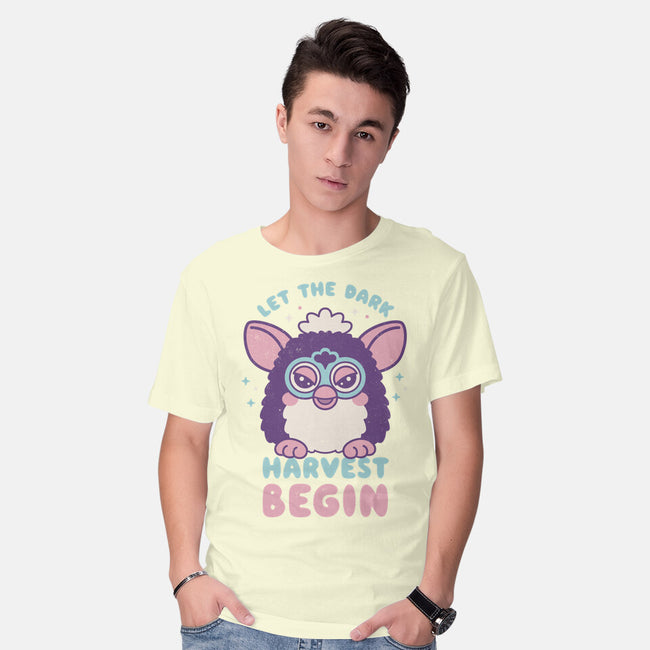 Let The Dark Harvest Begin-Mens-Basic-Tee-Nemons