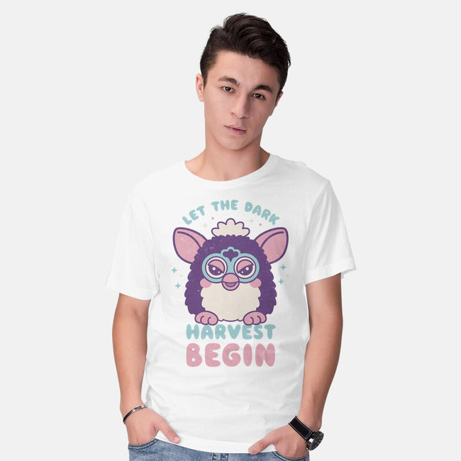 Let The Dark Harvest Begin-Mens-Basic-Tee-Nemons