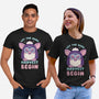 Let The Dark Harvest Begin-Unisex-Basic-Tee-Nemons