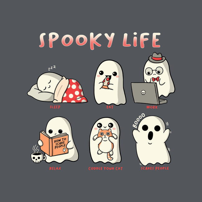 Spooky Life-Unisex-Crew Neck-Sweatshirt-Freecheese