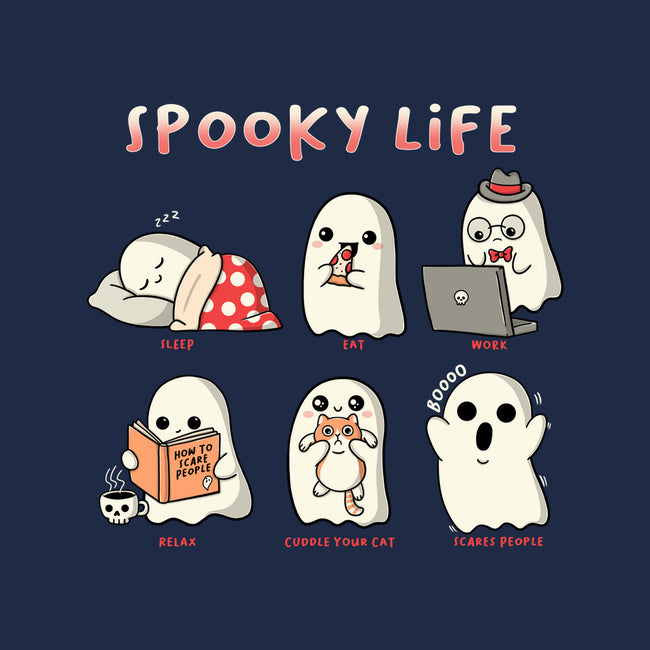 Spooky Life-Unisex-Crew Neck-Sweatshirt-Freecheese