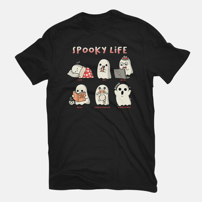 Spooky Life-Womens-Fitted-Tee-Freecheese