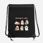 Spooky Life-None-Drawstring-Bag-Freecheese