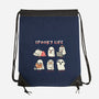 Spooky Life-None-Drawstring-Bag-Freecheese