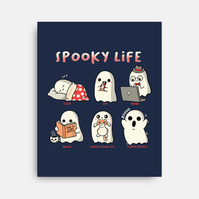 Spooky Life-None-Stretched-Canvas-Freecheese