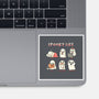 Spooky Life-None-Glossy-Sticker-Freecheese