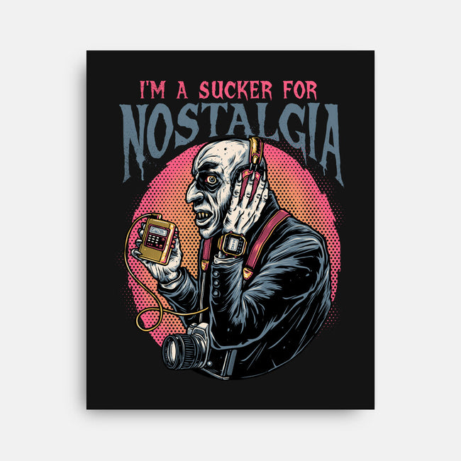Nostalgic Vampire-None-Stretched-Canvas-glitchygorilla
