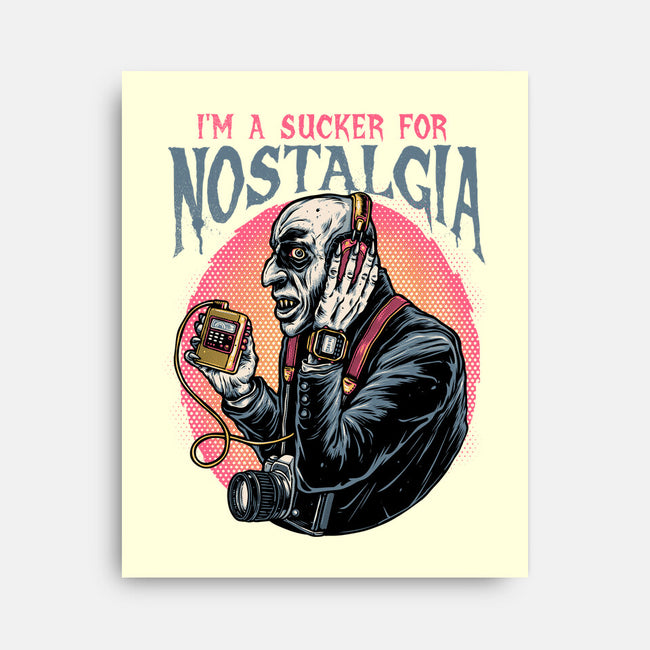 Nostalgic Vampire-None-Stretched-Canvas-glitchygorilla