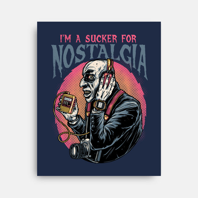 Nostalgic Vampire-None-Stretched-Canvas-glitchygorilla