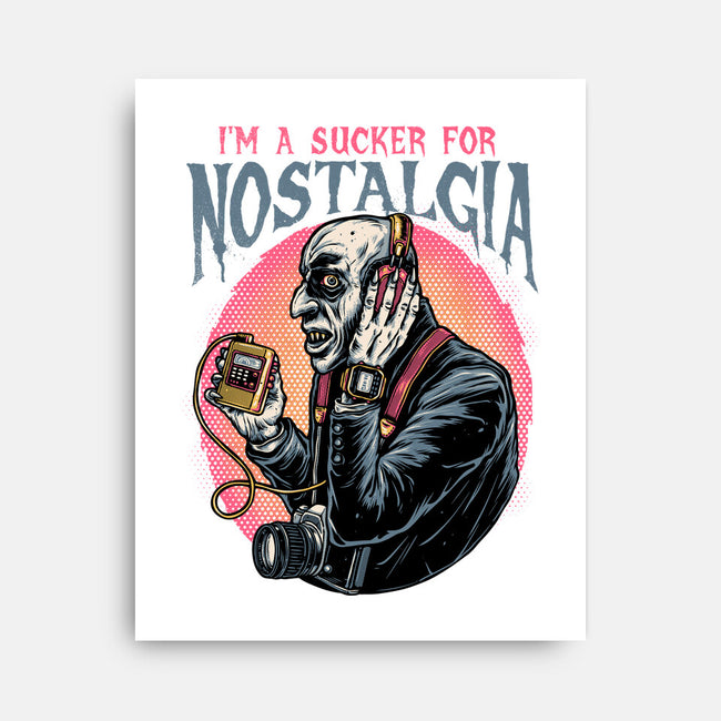 Nostalgic Vampire-None-Stretched-Canvas-glitchygorilla