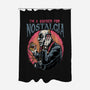 Nostalgic Vampire-None-Polyester-Shower Curtain-glitchygorilla
