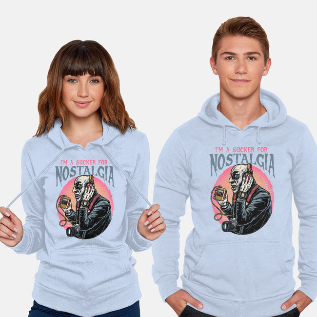 Nostalgic Vampire-Unisex-Pullover-Sweatshirt-glitchygorilla