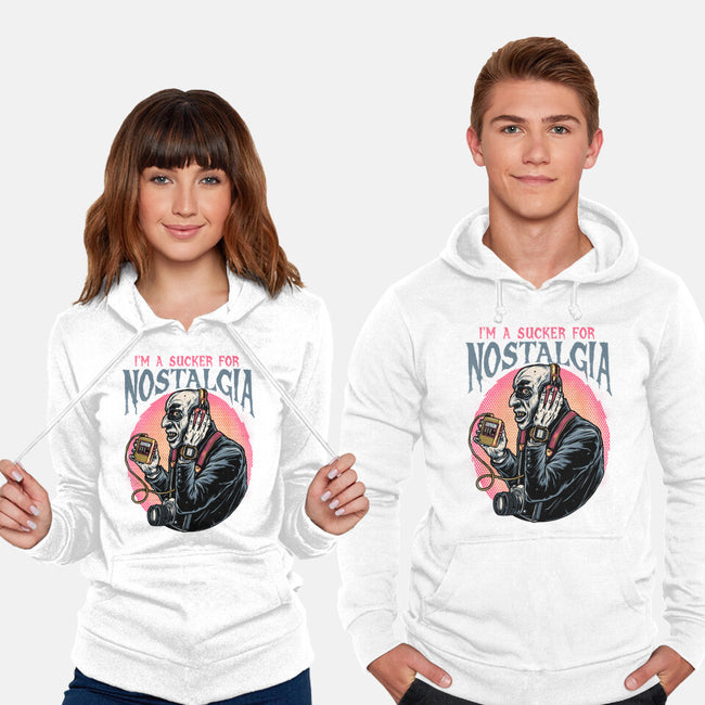 Nostalgic Vampire-Unisex-Pullover-Sweatshirt-glitchygorilla