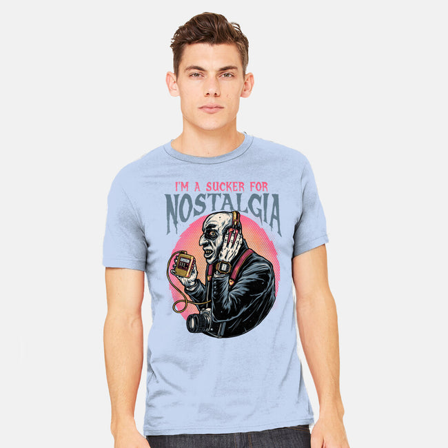 Nostalgic Vampire-Mens-Heavyweight-Tee-glitchygorilla