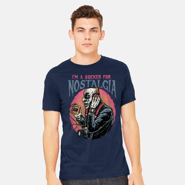 Nostalgic Vampire-Mens-Heavyweight-Tee-glitchygorilla