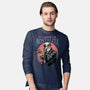 Nostalgic Vampire-Mens-Long Sleeved-Tee-glitchygorilla