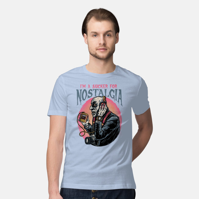 Nostalgic Vampire-Mens-Premium-Tee-glitchygorilla