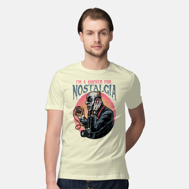 Nostalgic Vampire-Mens-Premium-Tee-glitchygorilla