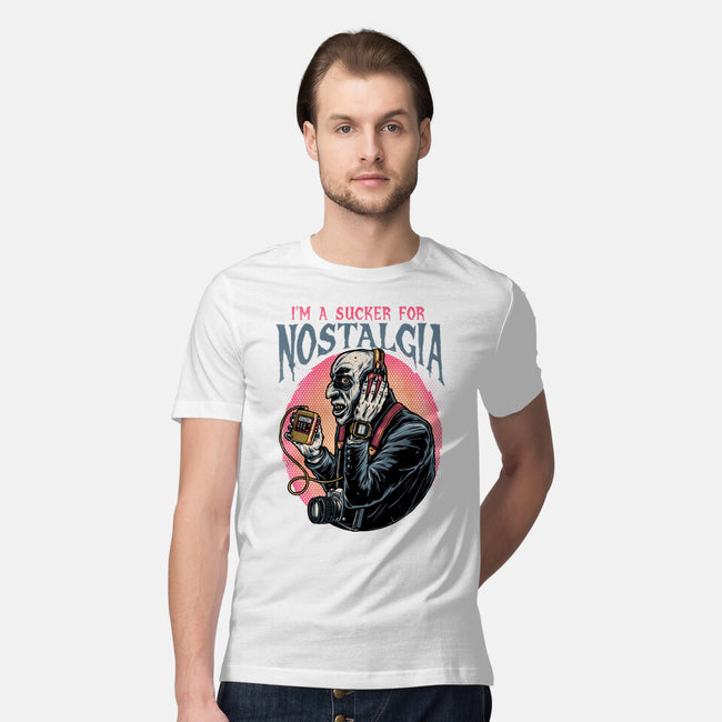 Nostalgic Vampire-Mens-Premium-Tee-glitchygorilla