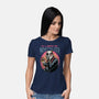 Nostalgic Vampire-Womens-Basic-Tee-glitchygorilla