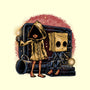 Escape The Nightmare-None-Fleece-Blanket-glitchygorilla