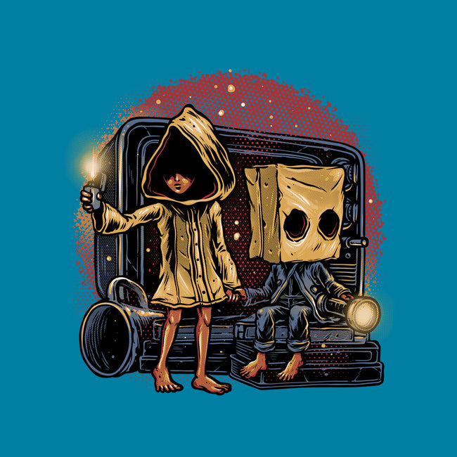 Escape The Nightmare-None-Fleece-Blanket-glitchygorilla
