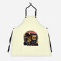 Escape The Nightmare-Unisex-Kitchen-Apron-glitchygorilla