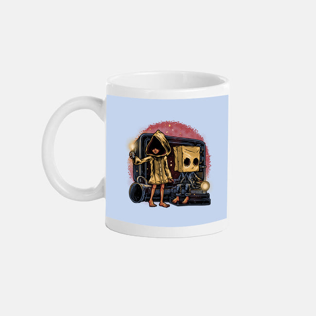 Escape The Nightmare-None-Mug-Drinkware-glitchygorilla