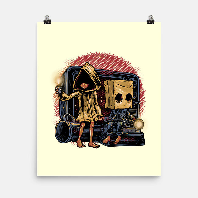 Escape The Nightmare-None-Matte-Poster-glitchygorilla