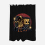 Escape The Nightmare-None-Polyester-Shower Curtain-glitchygorilla