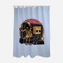 Escape The Nightmare-None-Polyester-Shower Curtain-glitchygorilla