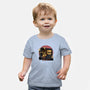 Escape The Nightmare-Baby-Basic-Tee-glitchygorilla