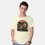 Escape The Nightmare-Mens-Basic-Tee-glitchygorilla