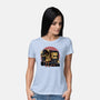 Escape The Nightmare-Womens-Basic-Tee-glitchygorilla