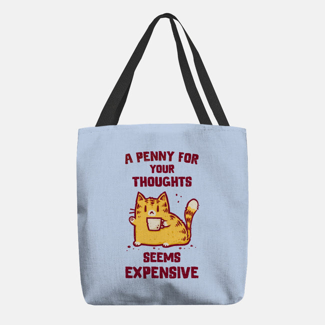 A Penny Seems Expensive-None-Basic Tote-Bag-kg07