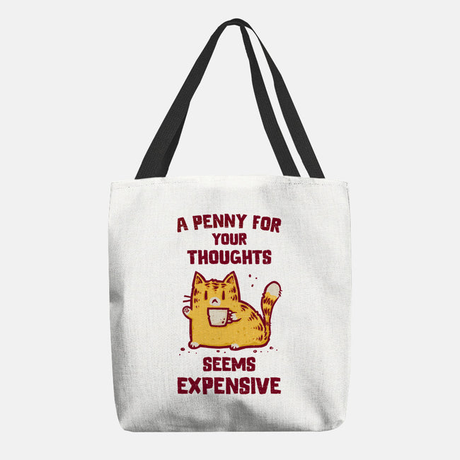 A Penny Seems Expensive-None-Basic Tote-Bag-kg07