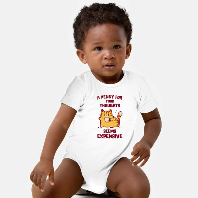 A Penny Seems Expensive-Baby-Basic-Onesie-kg07