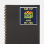 Ask Me About My Job-None-Glossy-Sticker-kg07