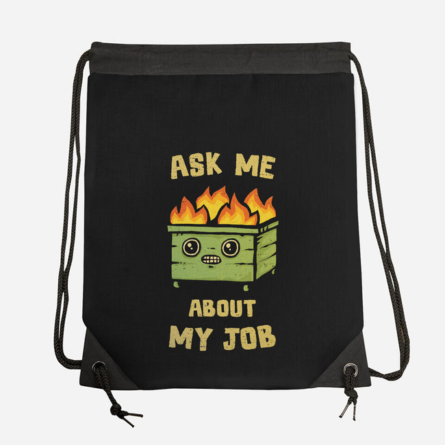 Ask Me About My Job-None-Drawstring-Bag-kg07